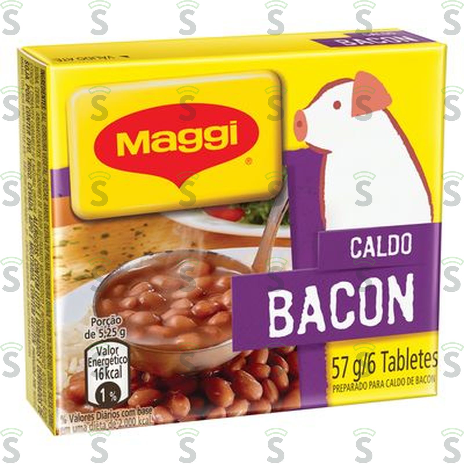 Caldo Maggi Bacon 57G