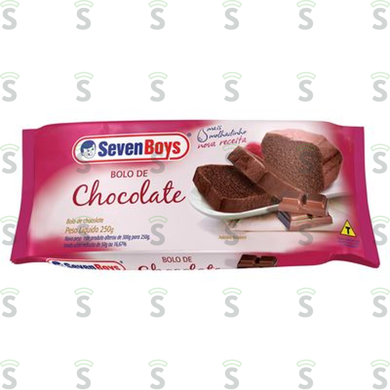 Bolo Seven Boys Chocolate 250G