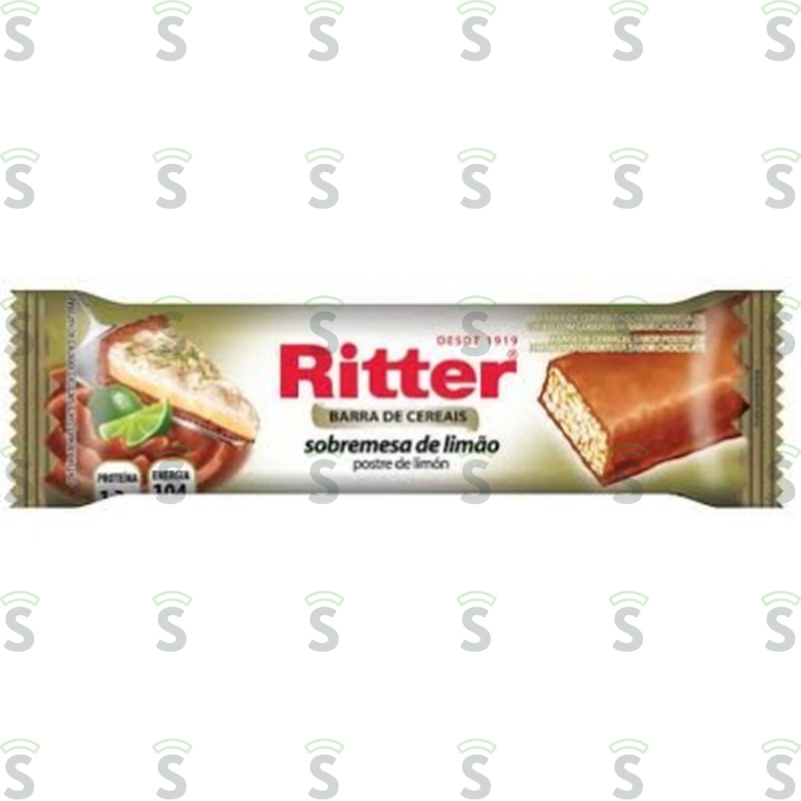 Barra de Cereal Ritter Limão com Chocolate Embalagem 25G