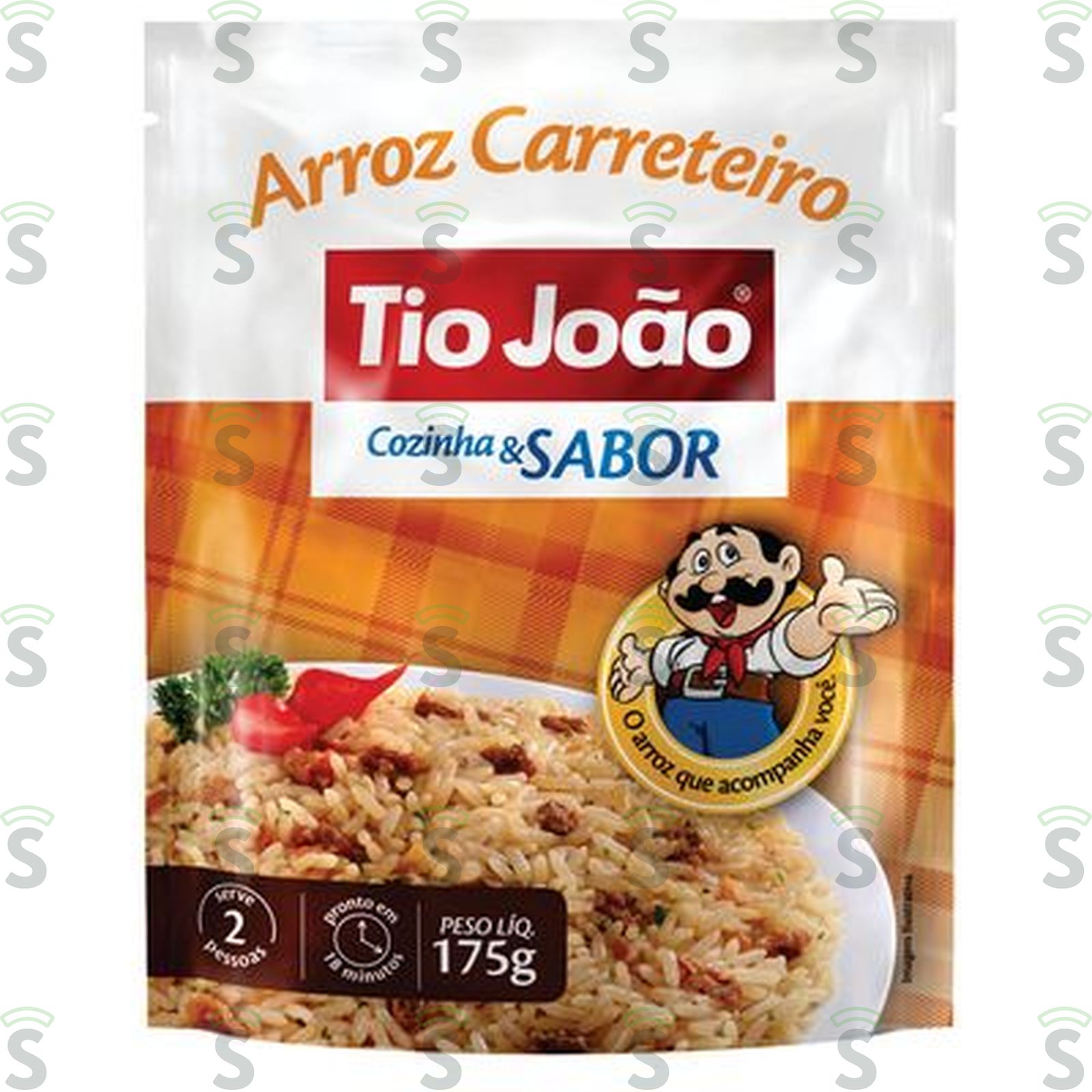 Arroz tio joao coz&sabor carreteiro 175g