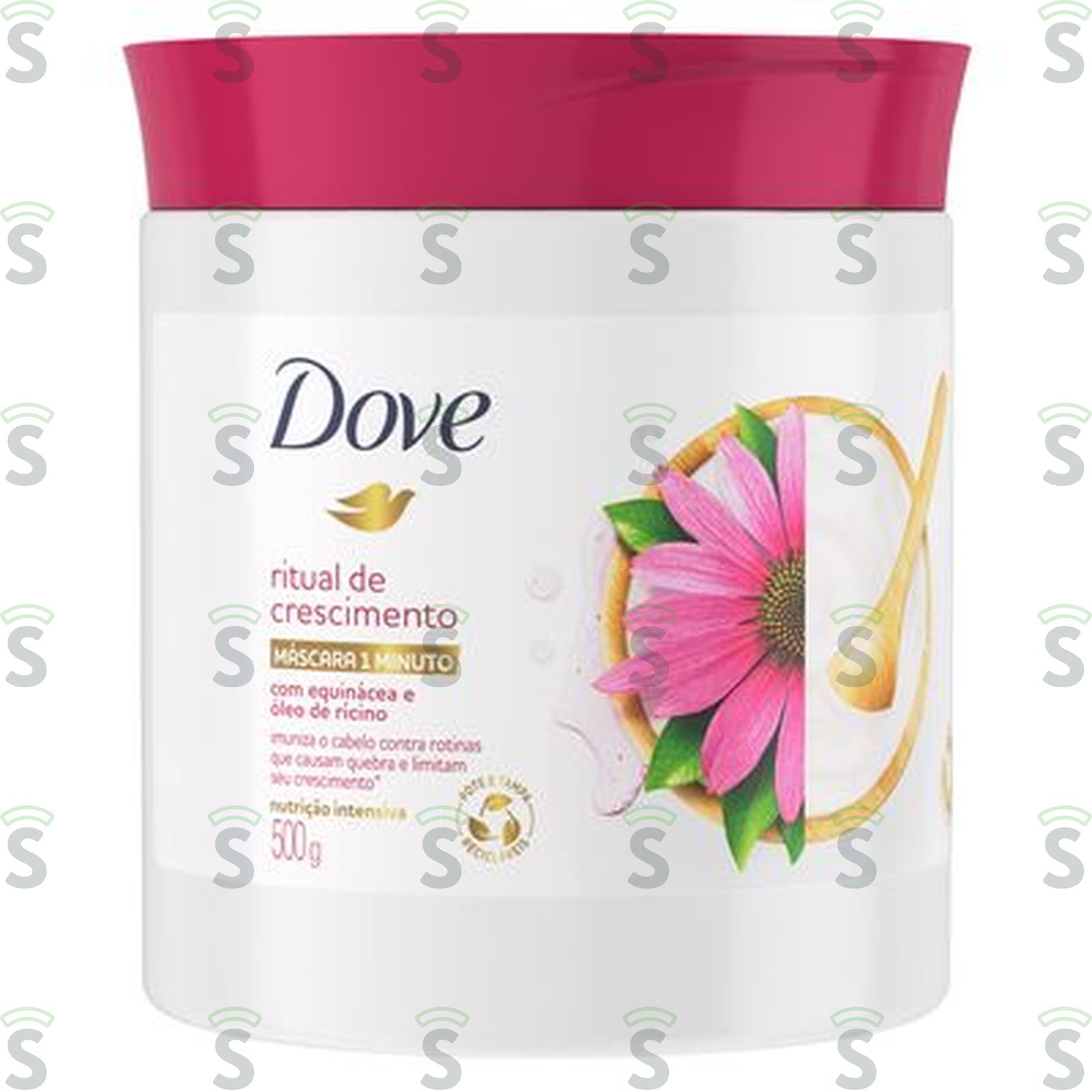 Máscara Condicionante Dove Nutrição Intensa Ritual de Crescimento 1 Minuto Pote 500gr