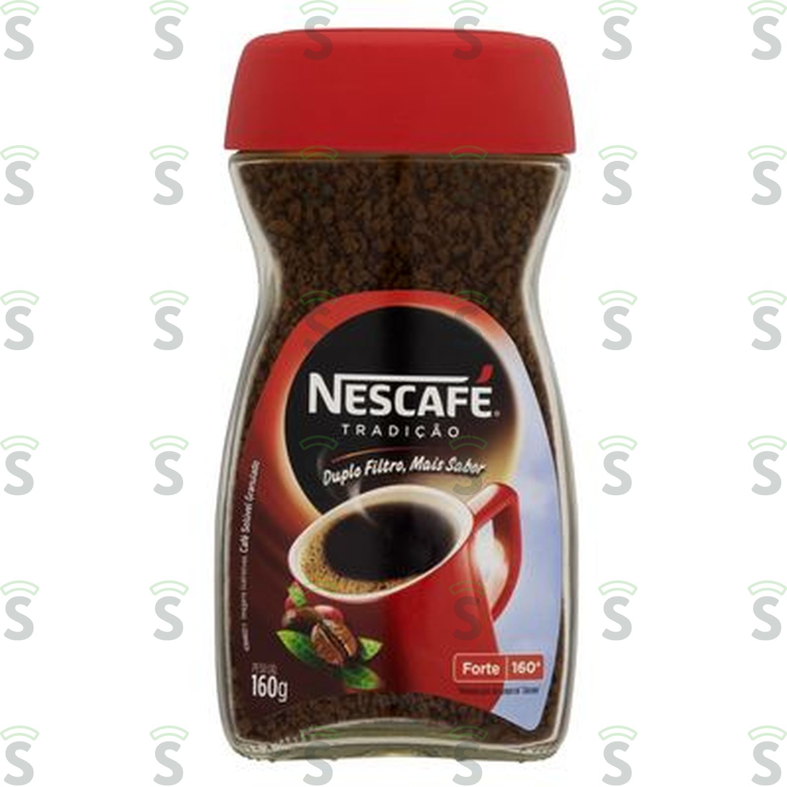 Café Solúvel Nescafé Granulado Forte Pote de Vidro 160gr