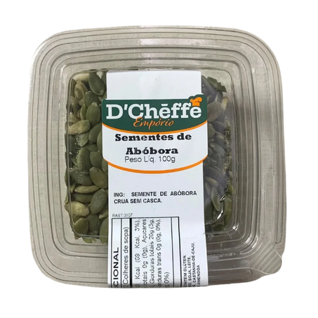 Sementes de abóbora d´cheffe 100g