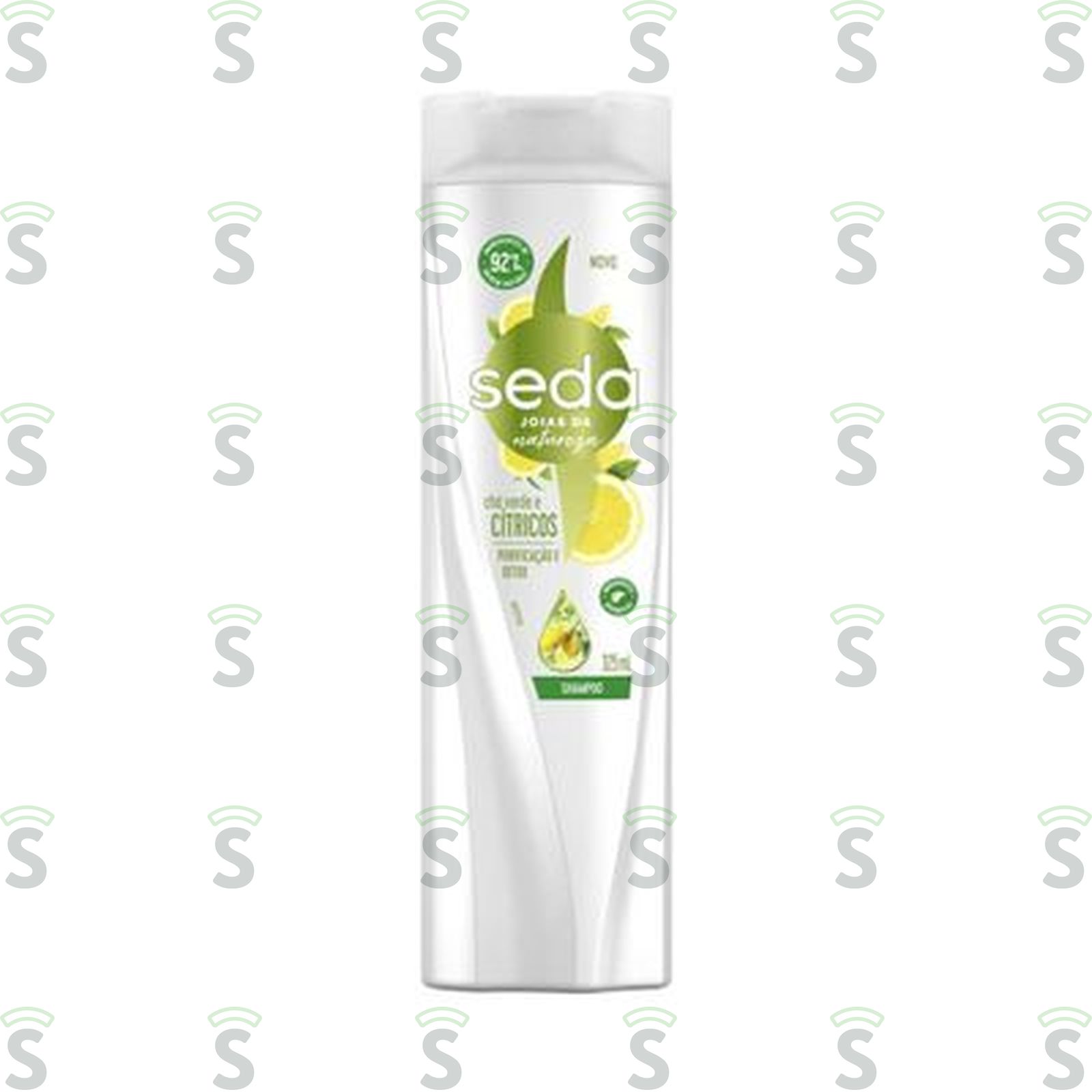 Shampoo Seda Chá Verde e Cítricos Joias da Natureza Frasco 325ml