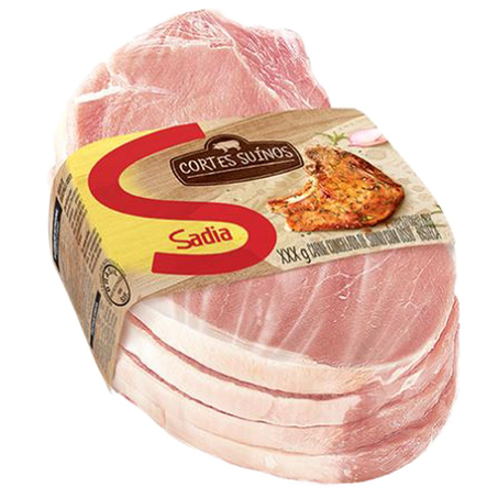 Bisteca Suína Sadia Congelada - Fatiada Kg