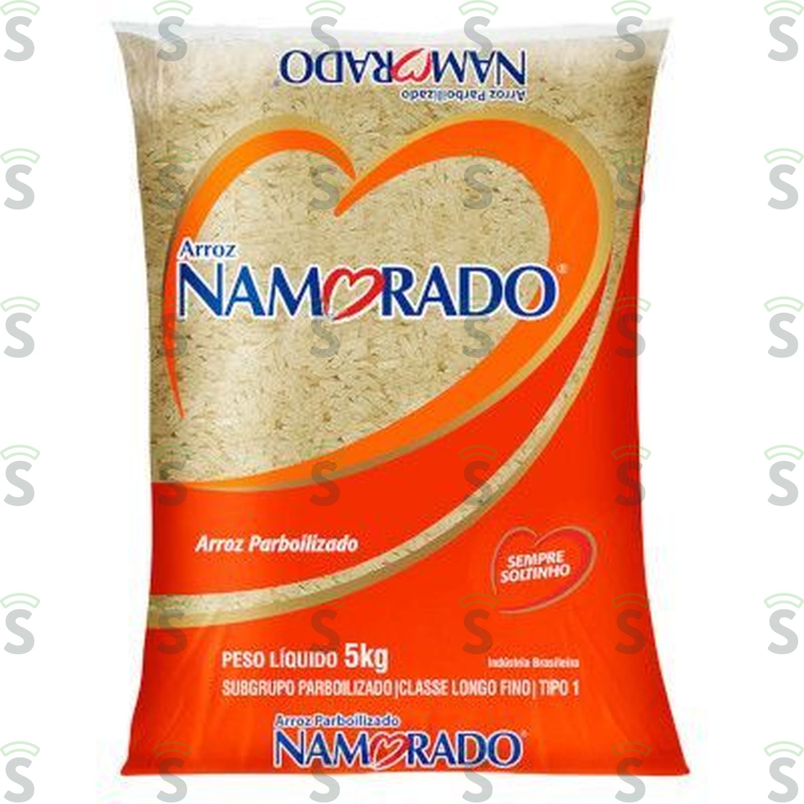 Arroz namorado parboilizado t1 5kg