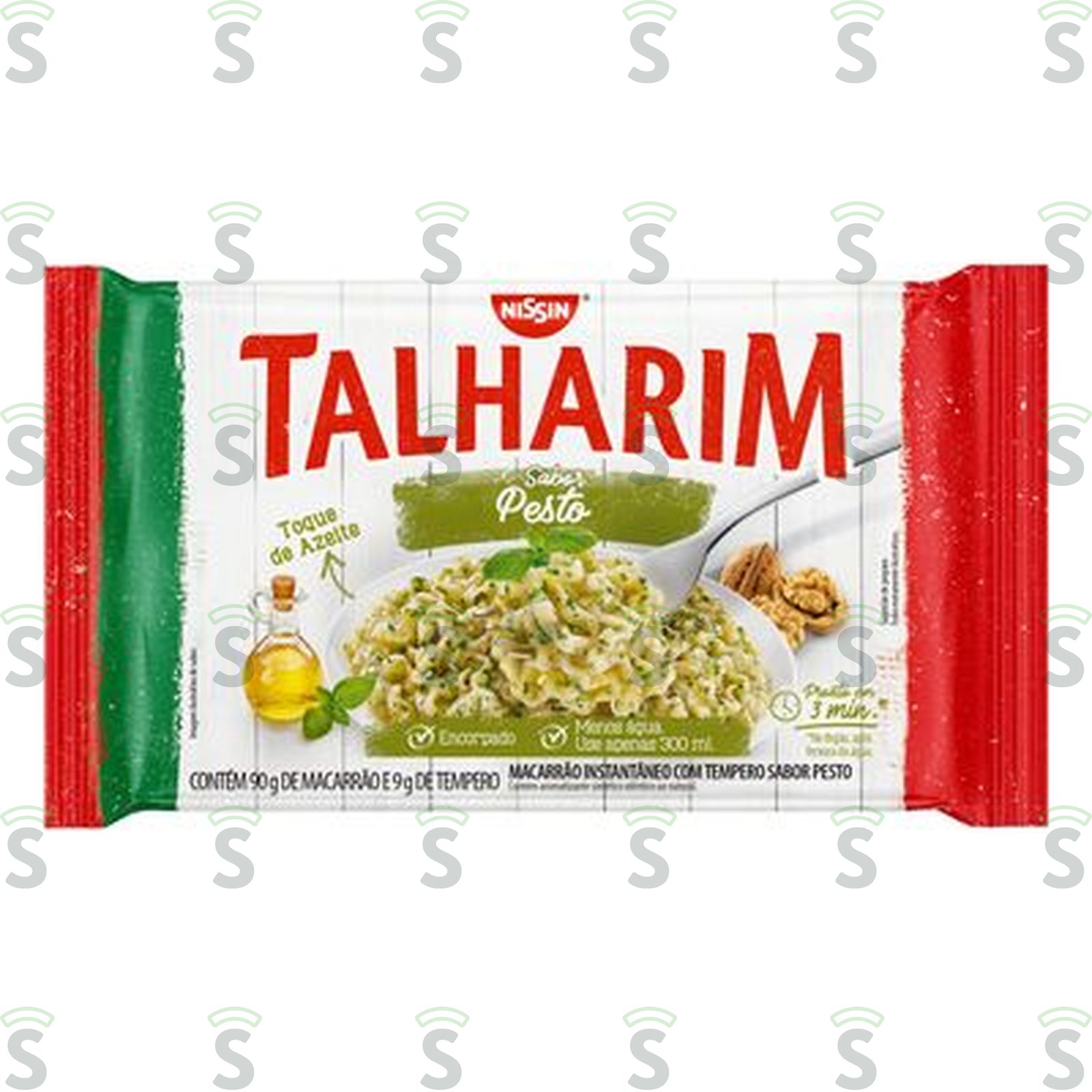 Macarrão Instantâneo Nissin Talharim Ao Pesto 99G