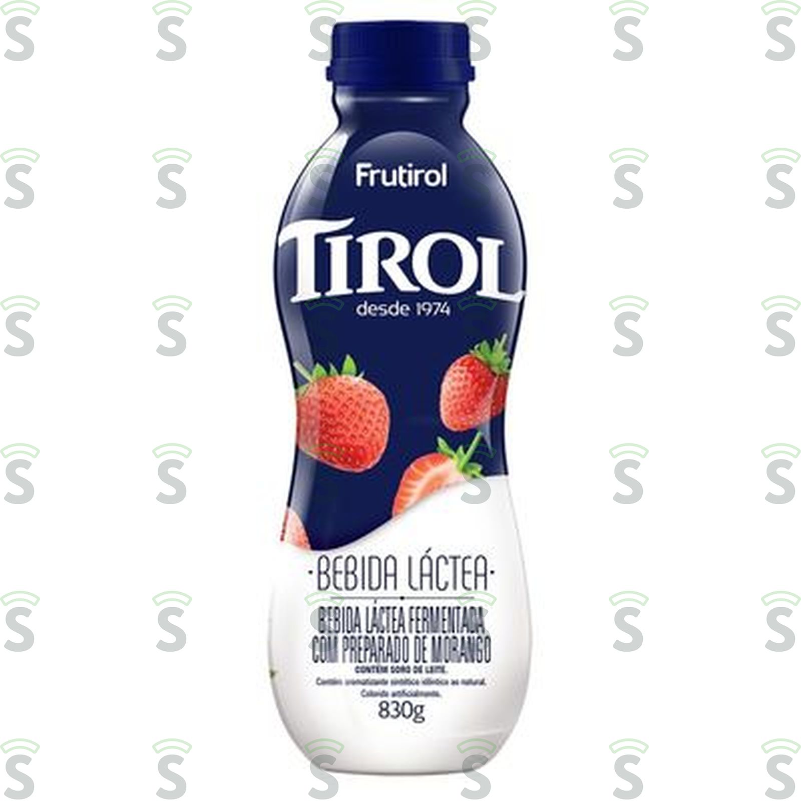 Tirol-bebida lactea 830g morango