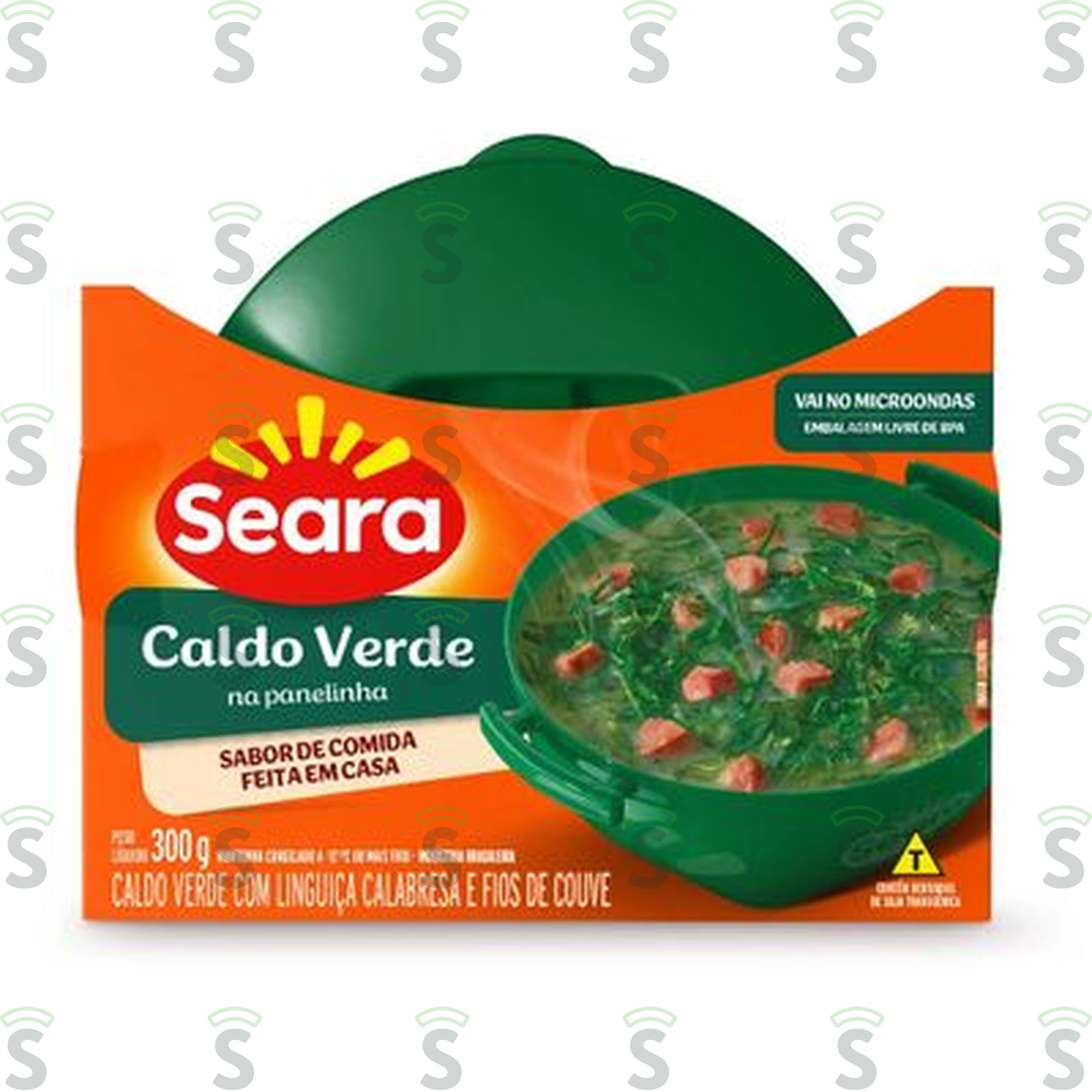 CALDO VERDE C/CALABRESA SEARA 300G CONG