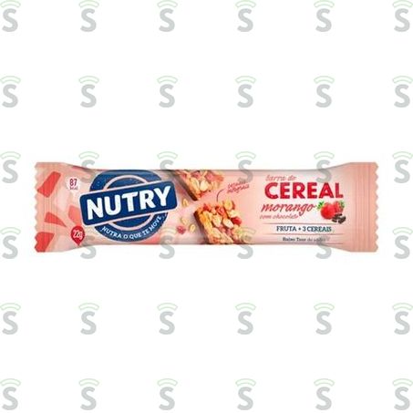  Nutry-barra Cereais 22g Morango Chocolat