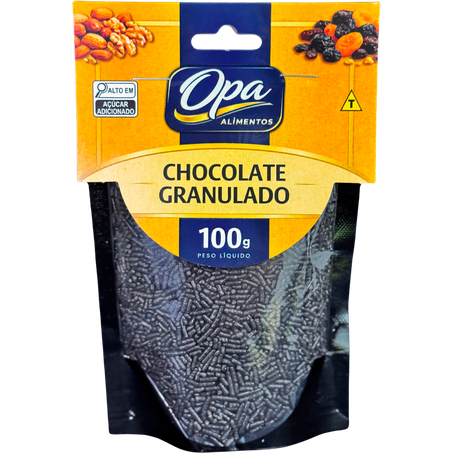 Chocolate granulado opa 100g