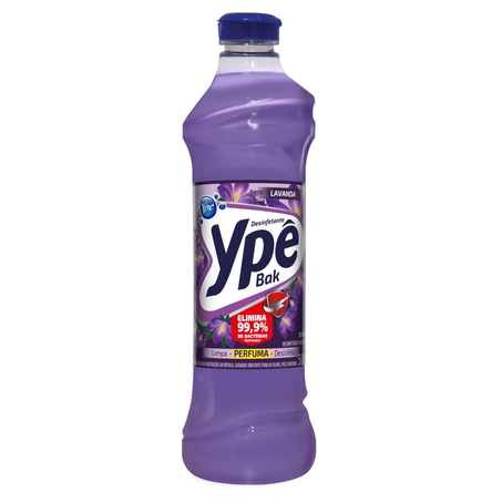 Desinfetante Bak Ypê 500ml - Lavanda