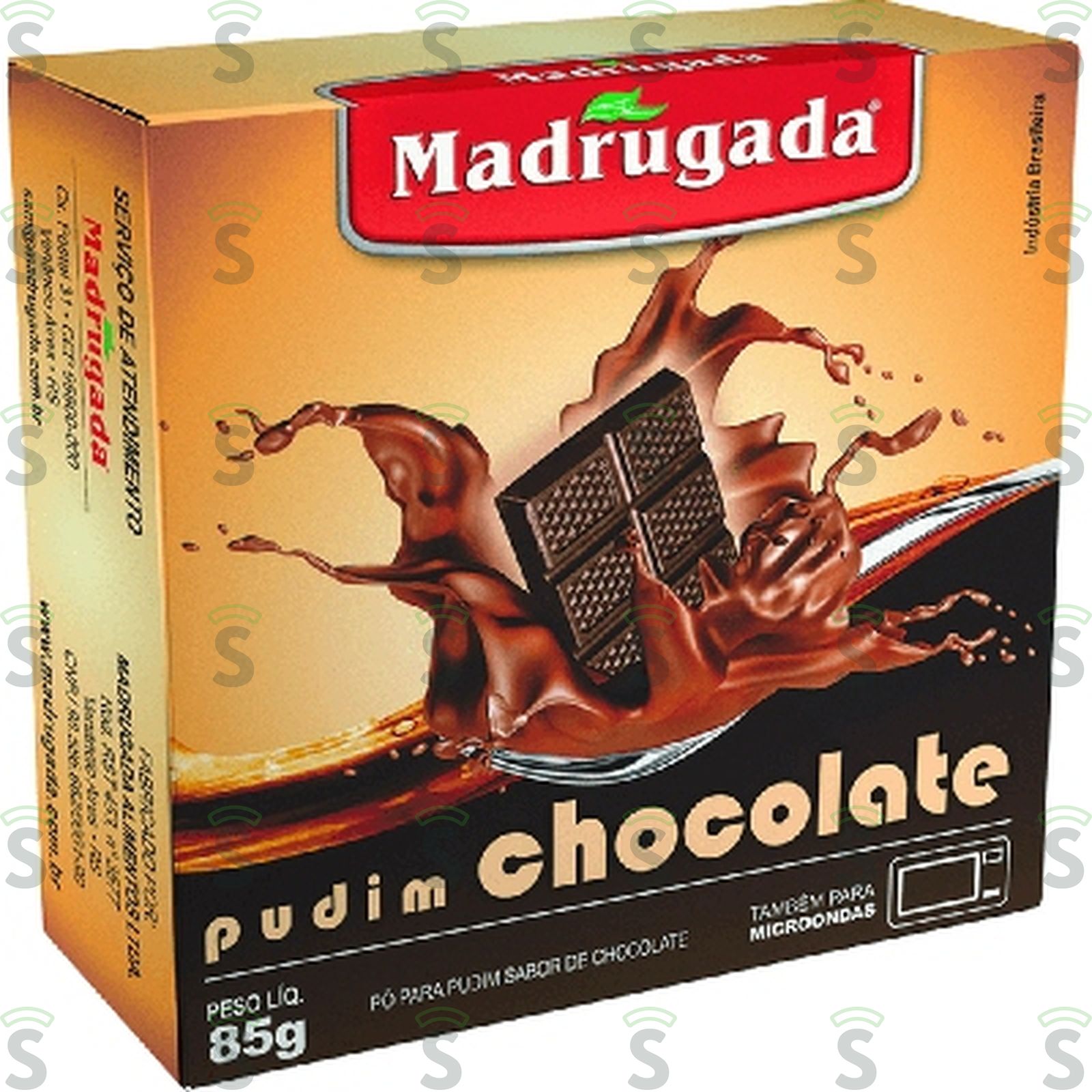 Pudim Pó Madrugada Chocolate 85G