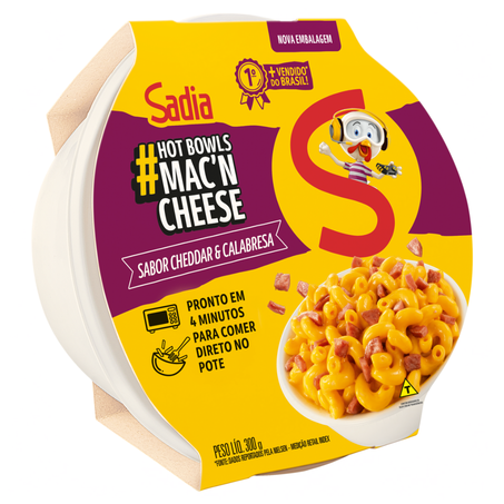 MAC N CHEESE CALABRESA CG 300G