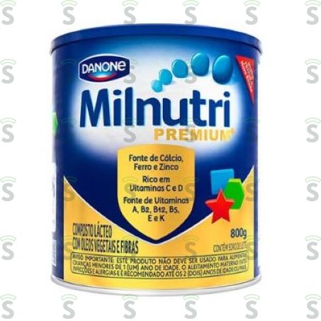  Composto Lácteo Danone Milnutri Premium Lata 800gr