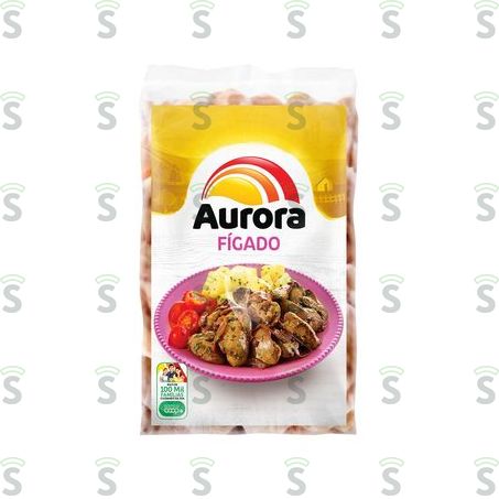  Aurora-figado Frango 1kg Pacote