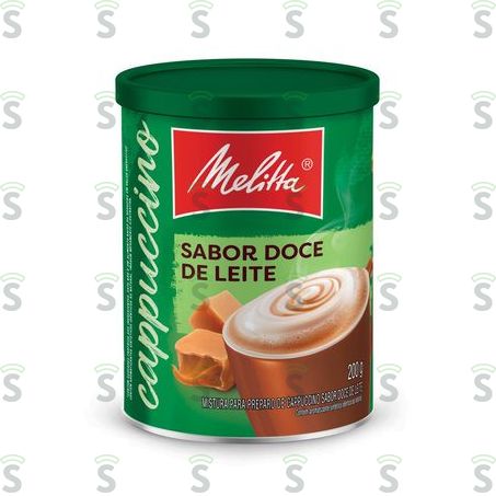  Melitta-cafe 200g Cappuccino Doce Leite