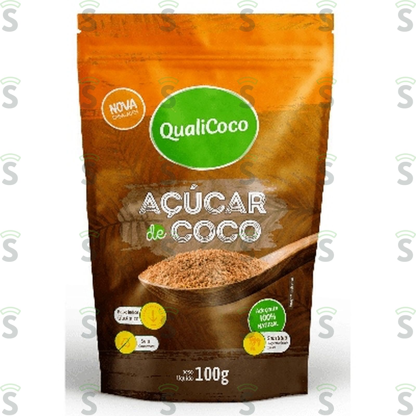 Açúcar de Coco Qualicoco 100G