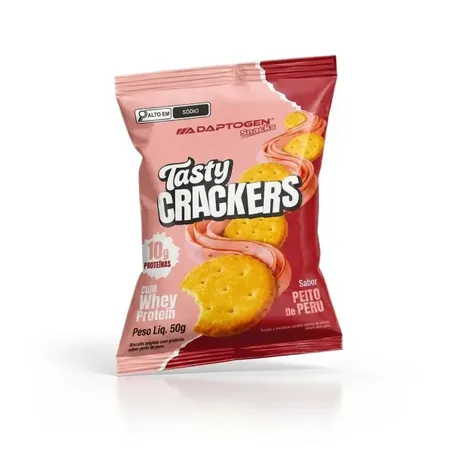 Crackers Tasty Peito de Peru Adaptogen 50g
