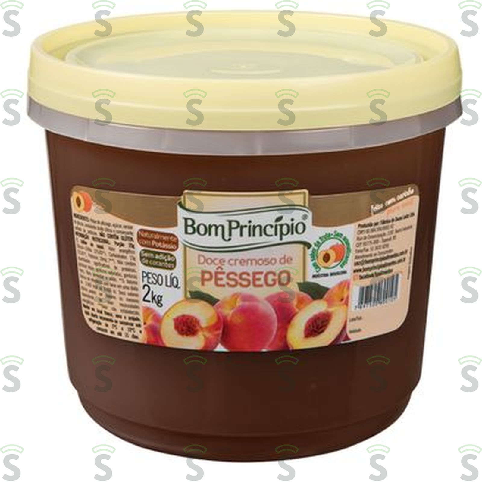 Bom principio-doce 2kg pessego