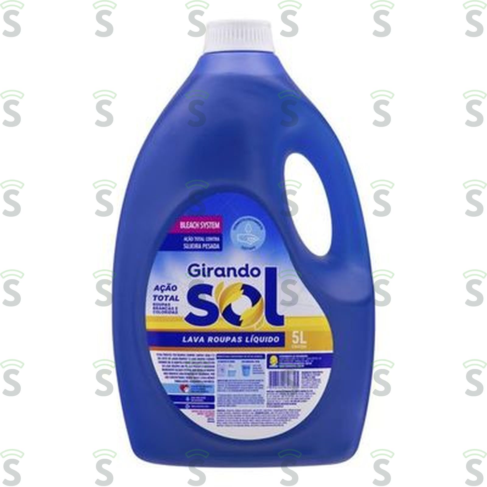 Girando sol-lava roupas 5 lt acao tottal