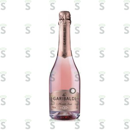  Espumante Garibaldi 750ml Mosc Rose S/alcool