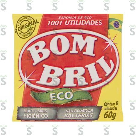  Esponja de Aço Bombril Eco 60g