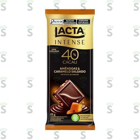  Lacta-choco Intense 40% 85g Nuts Ame Car