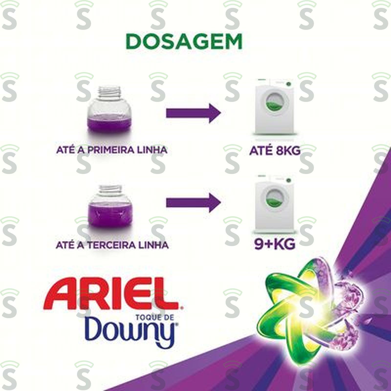Ariel-lava roupas conc.1.2l toque downy