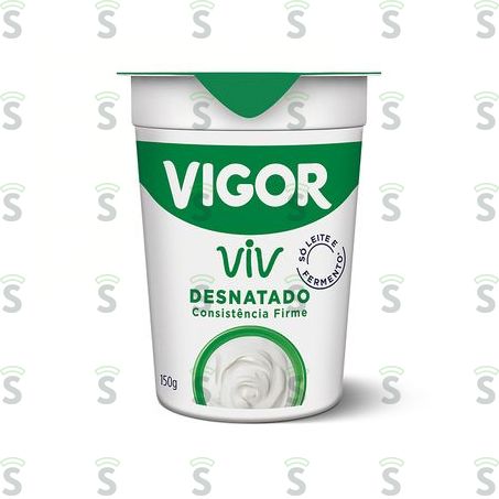  Iogurte Desnatado Vigor Viv Copo 150g