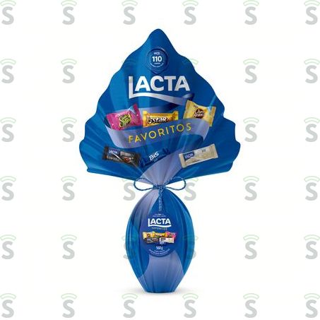  Ovo de Páscoa Lacta Favoritos N22 560g