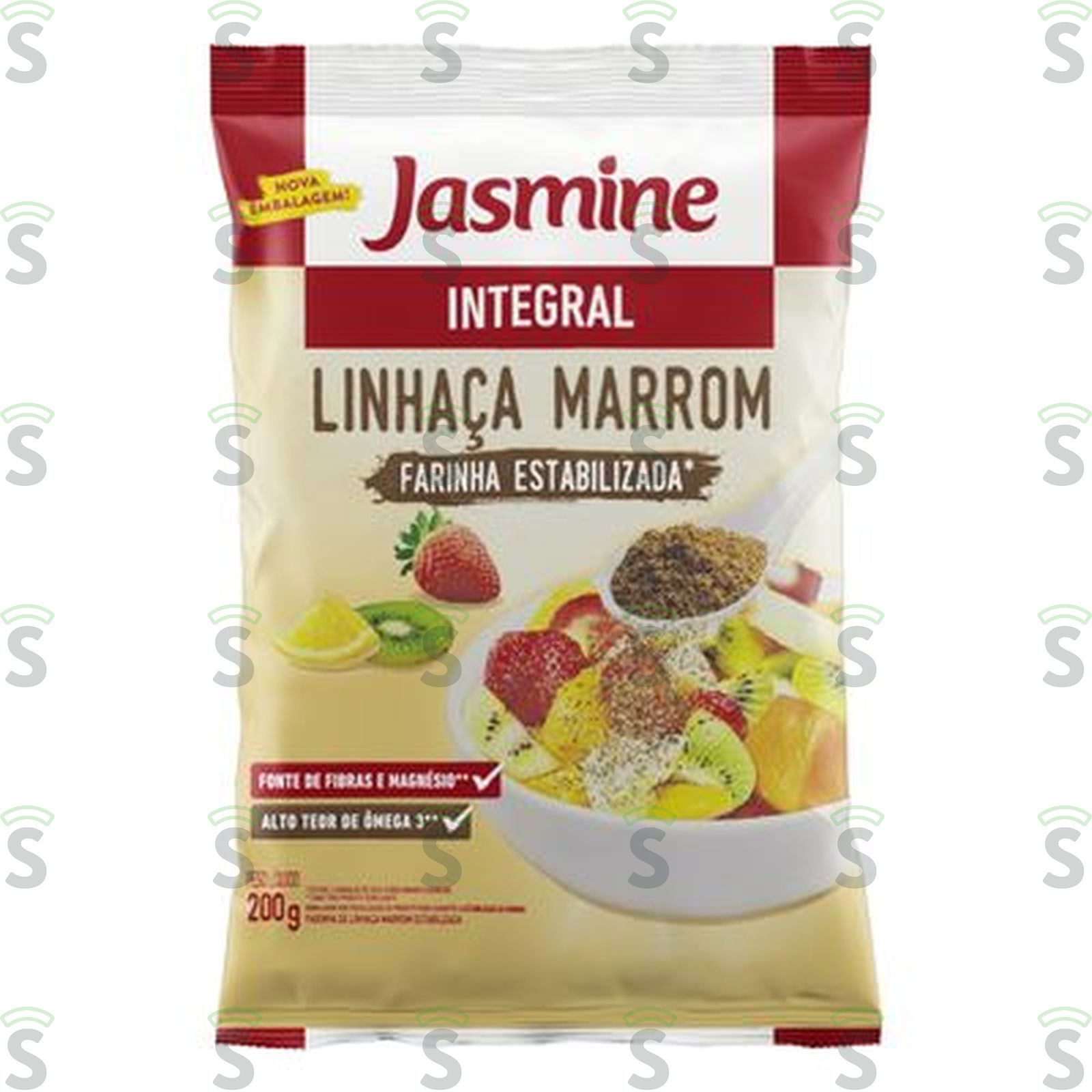 Farinha linhaca jasmine marrom estab 200