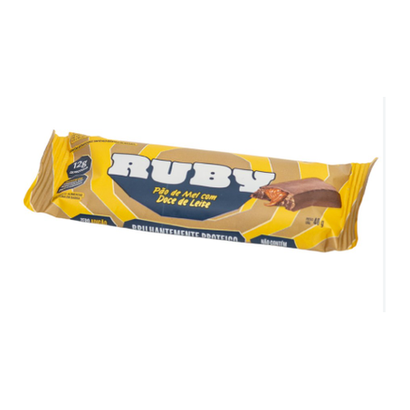 Barra Proteína Ruby Pão De Mel 40g