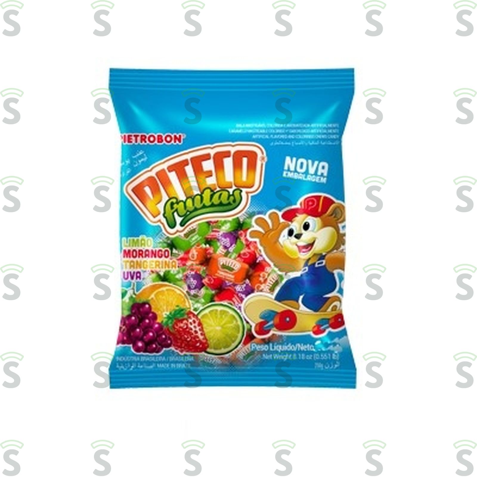 Pietrobon-bala 600g piteco frutas