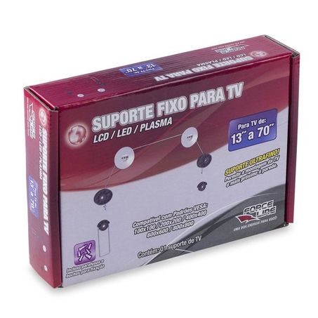 SUPORTE FIXO FORCELINE P/TV LED 13-70
