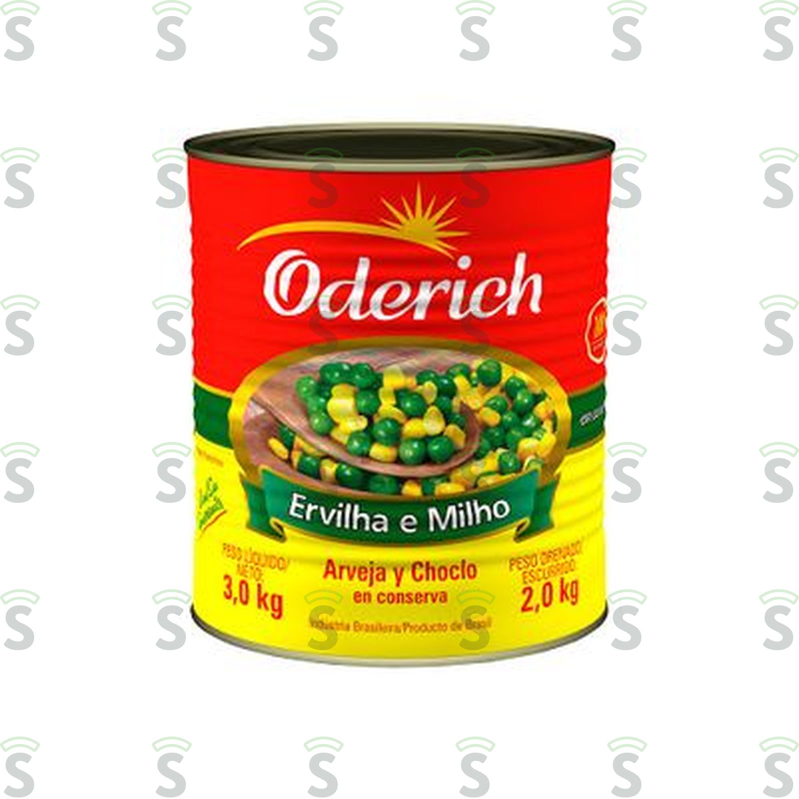 Oderich-ervilha/milho verde 2kg