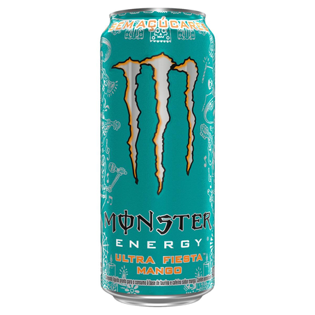 Bebida Energética Monster 473ml - Mango Fiesta - Lata