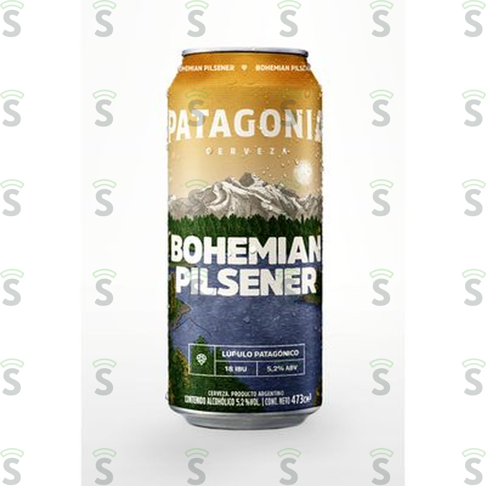 Cerveja Patagonia Bohemian Pilsener Lata 473ml