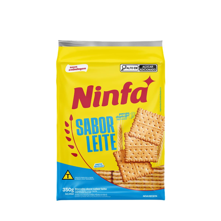 Biscoito Ninfa 350g - Leite