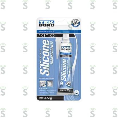  Cola Silicone Tekbond 50g Transp.
