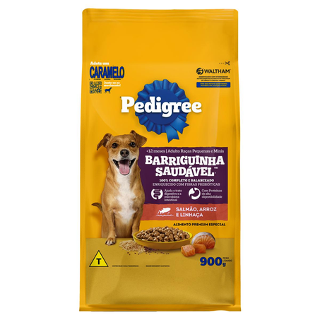 Ração Pedigree 900g - Raças Pequenas - Salmão