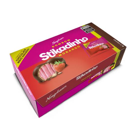 Bombom Stikadinho Cx 160g