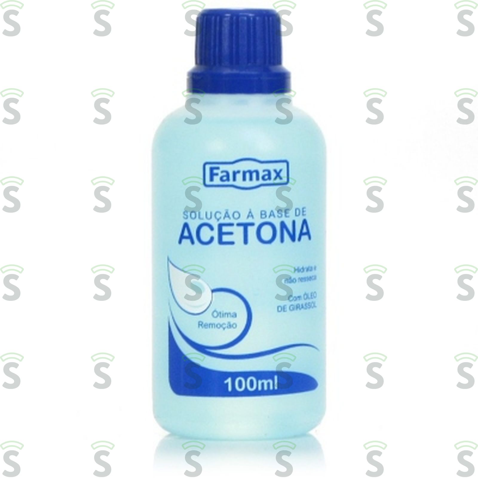 Removedor de Esmalte à Base de Acetona Farmax Frasco 100ml