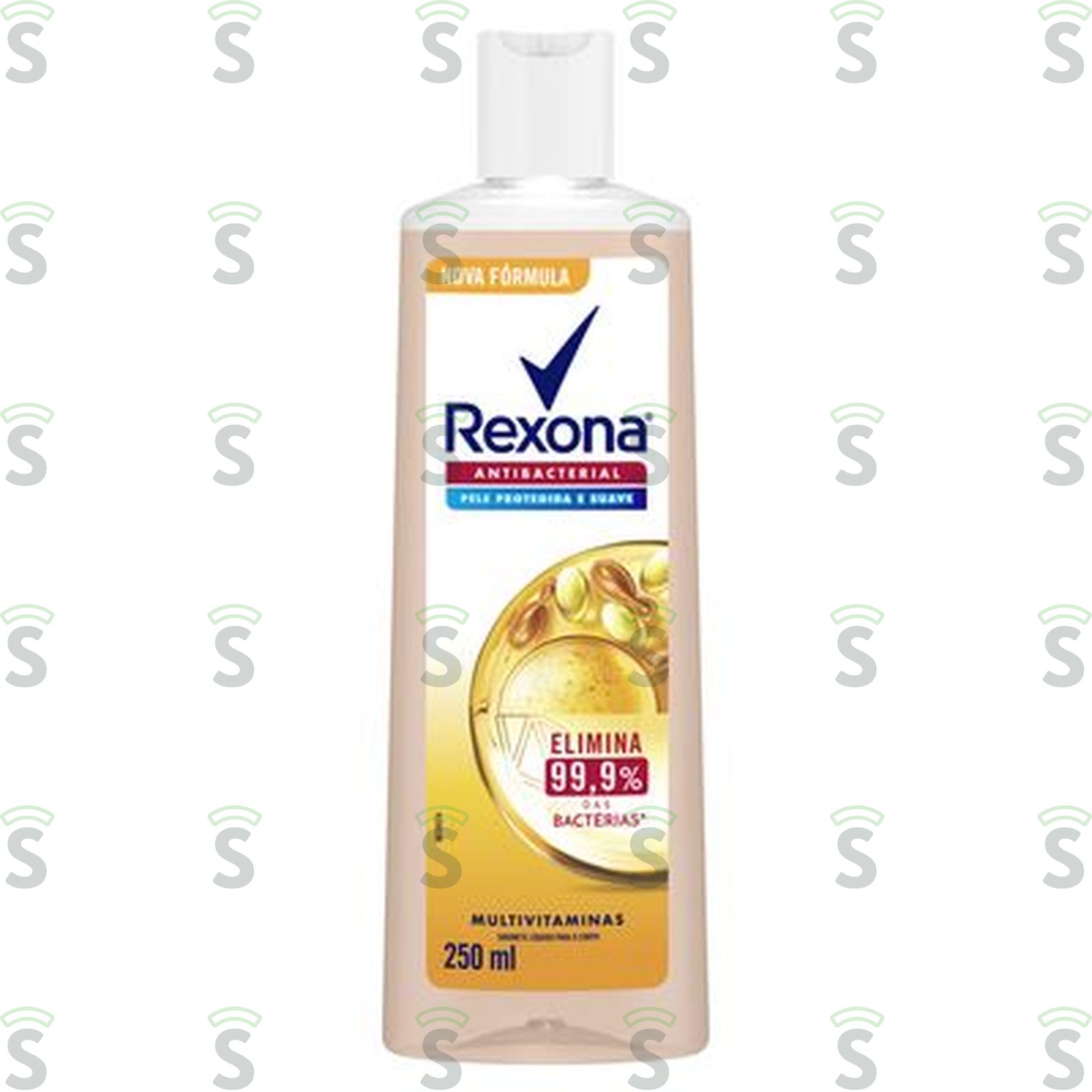 Sabonete Líquido Antibacterial Rexona Multivitaminas Frasco 250ml