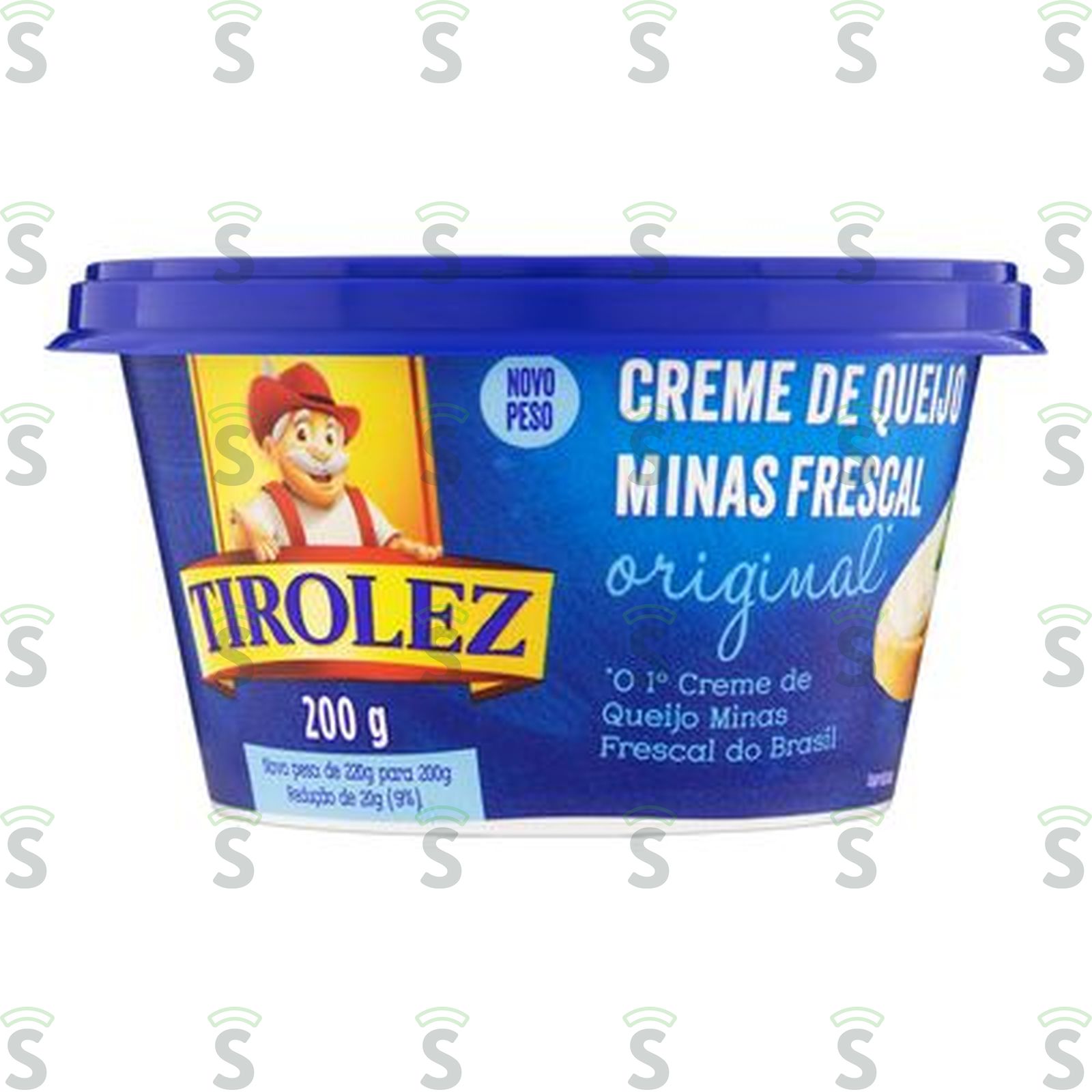 Creme de Queijo Minas Frescal Tirolez 200G