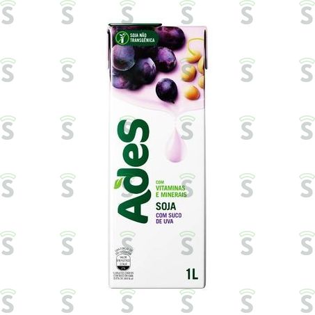  Ades-alimento C/soja 1l Uva