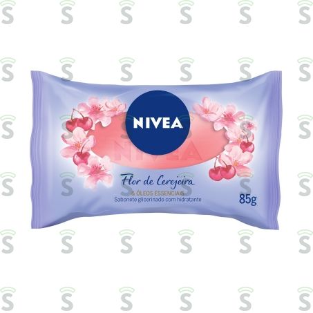  Sabonete Nivea Flor de Cerejeira 85g