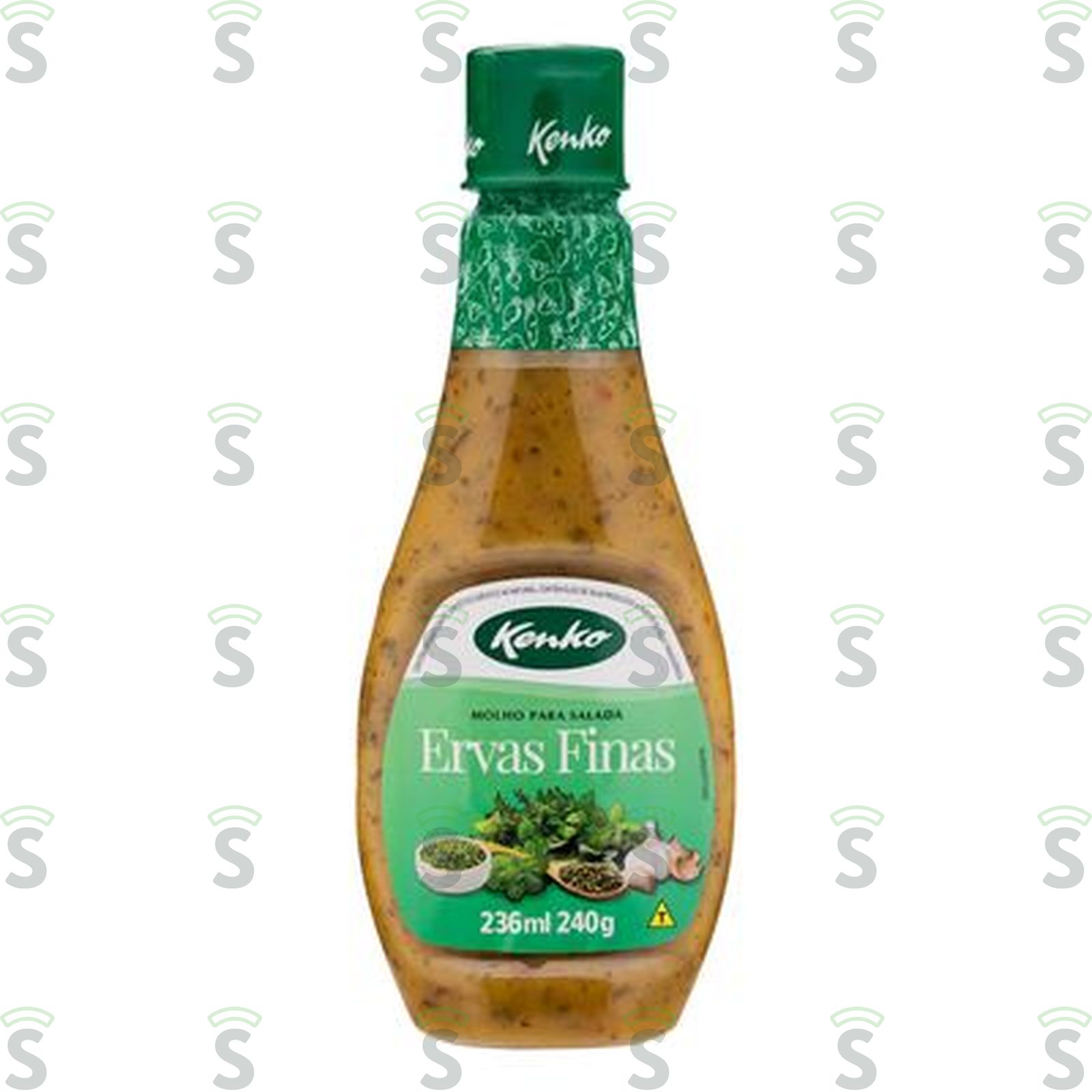 Molho Para Salada Kenko Ervas Finas Embalagem 236ML