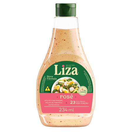 Molho para Salada Liza 234ml - Rosé