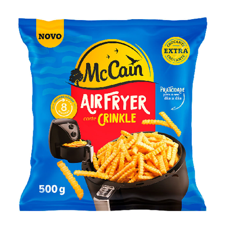 Batata Congelada Crinkle Mccain Airfryer 500g